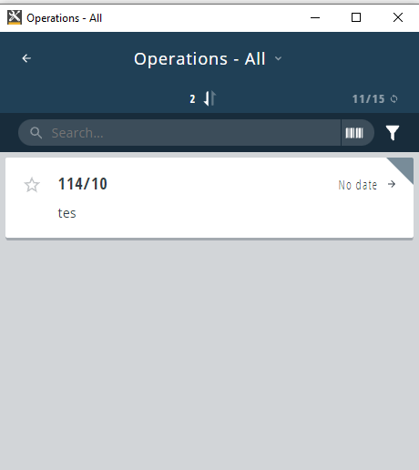 cm orderlist 2