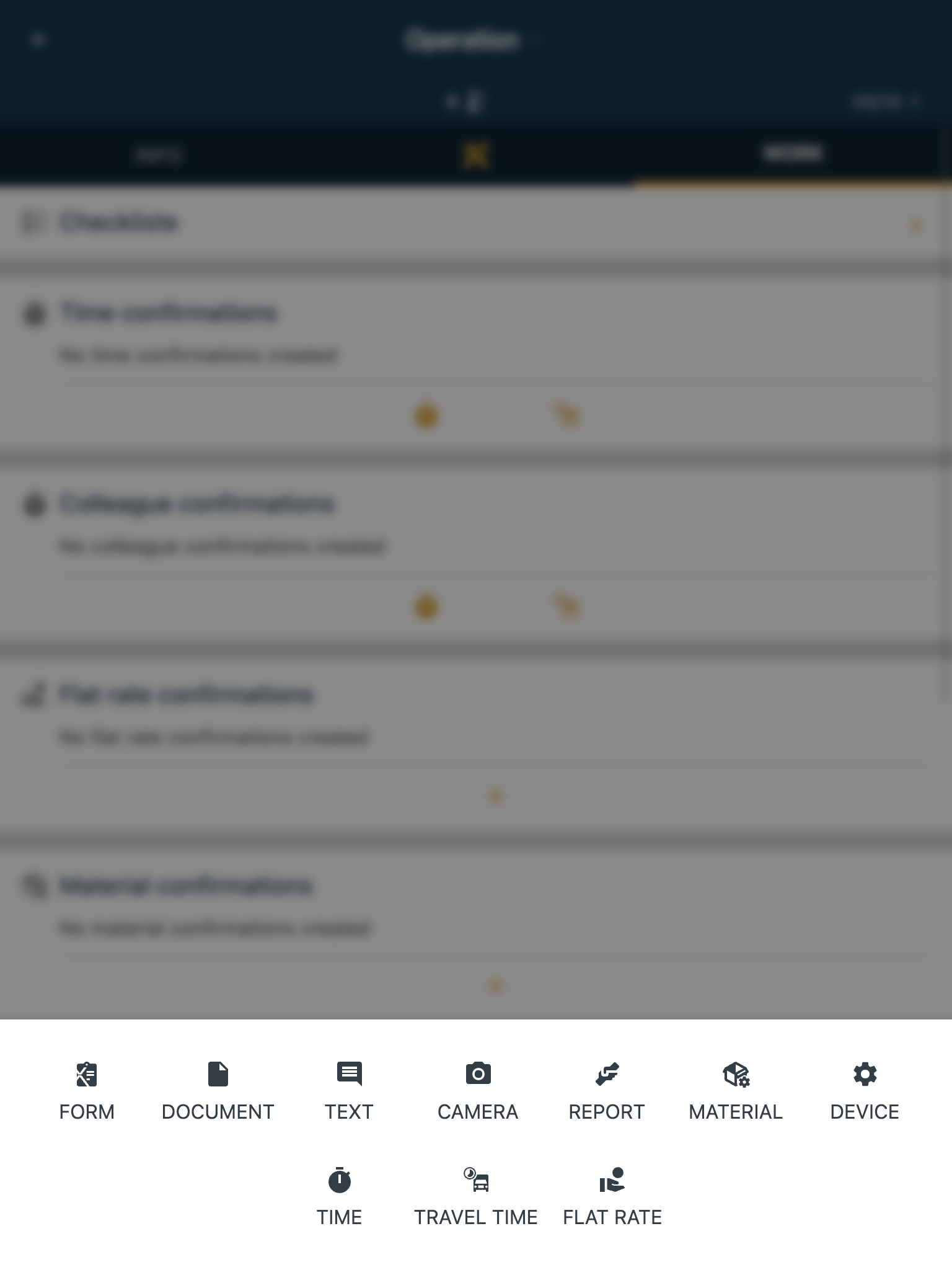 New confirmation