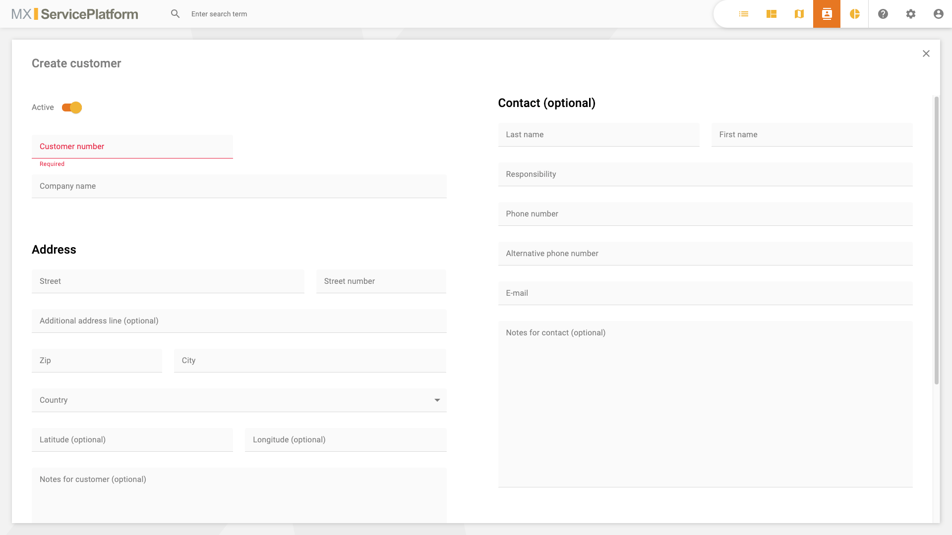 create customer