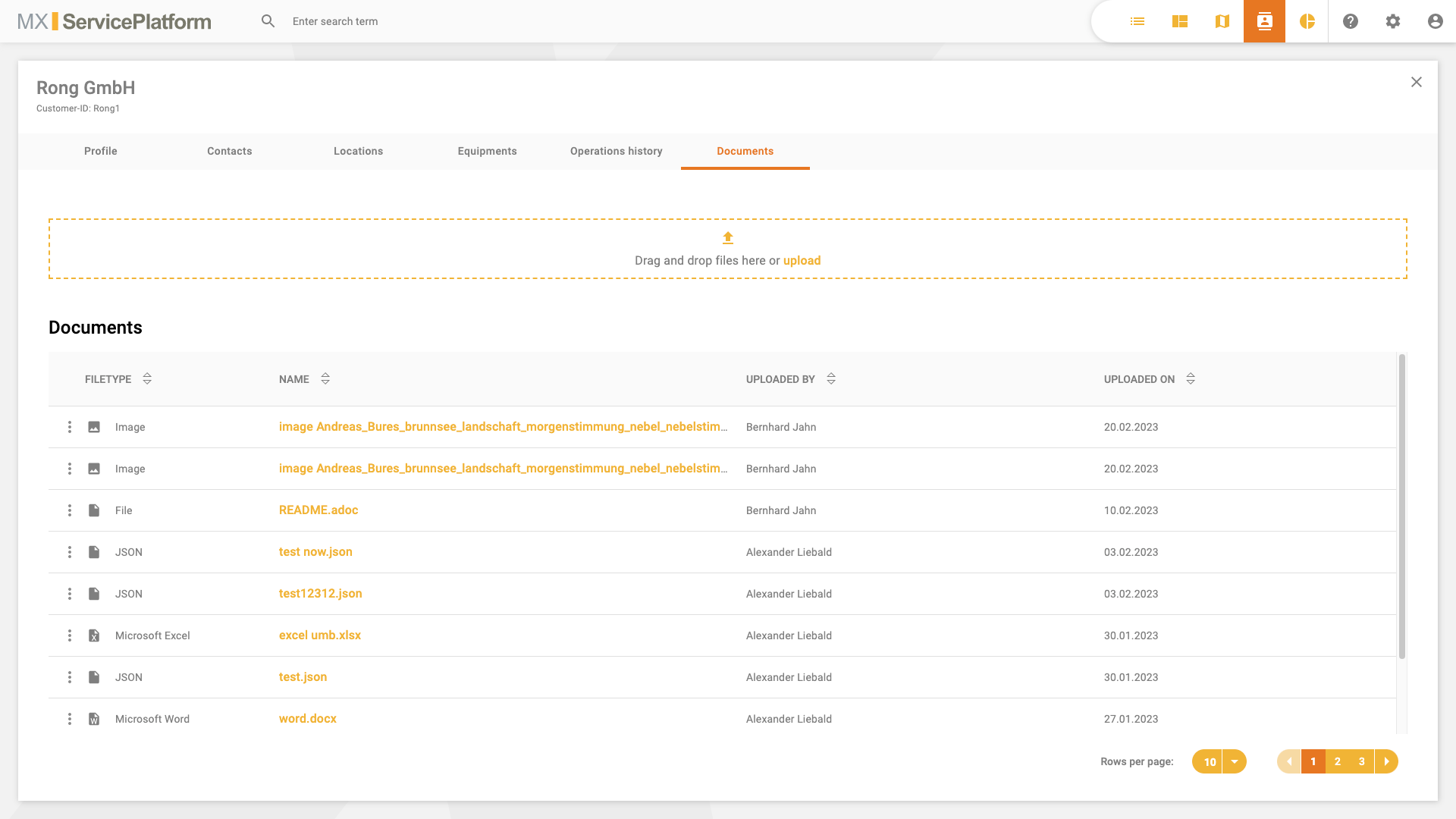 attach documents