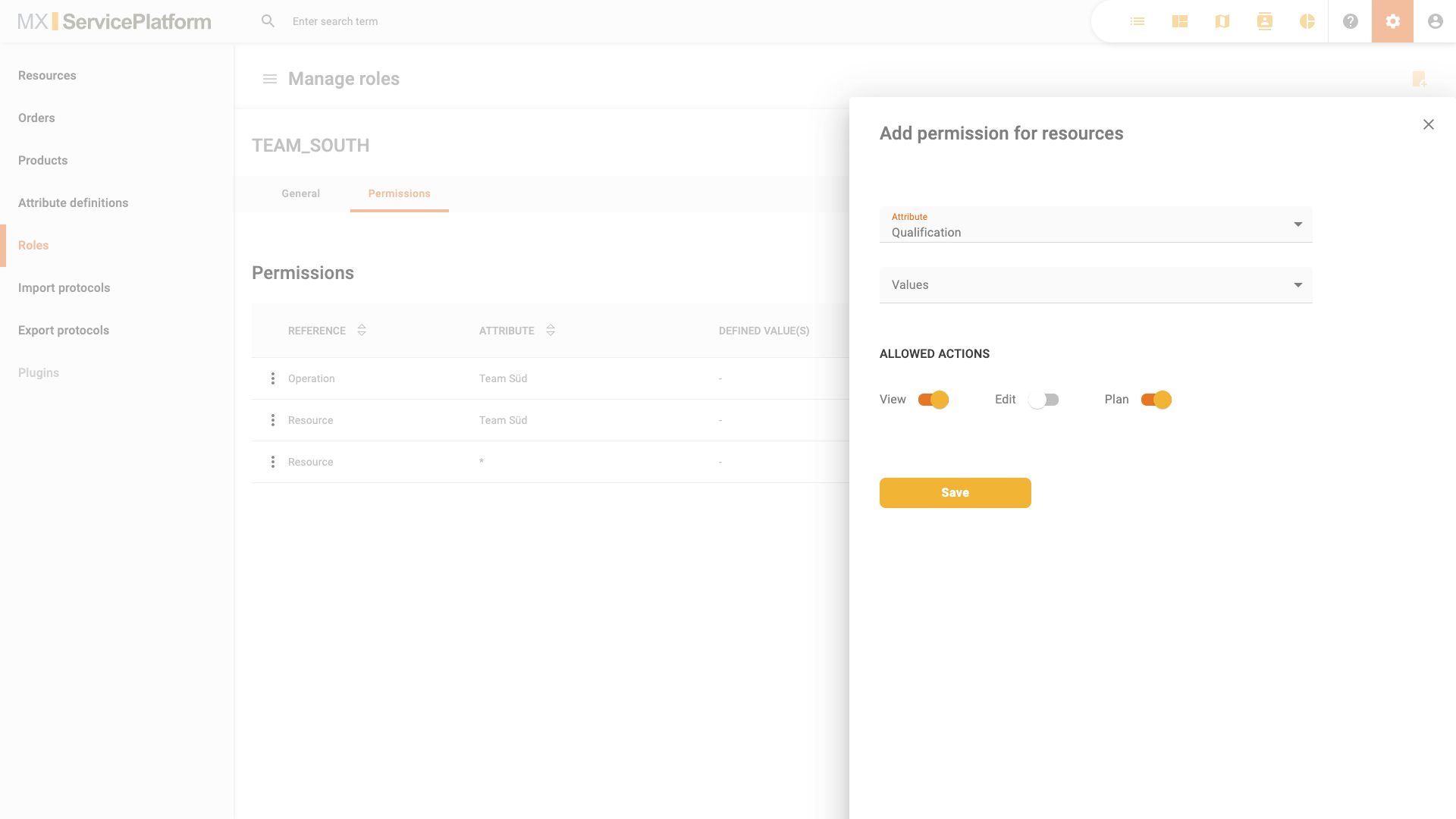 Add Permission
